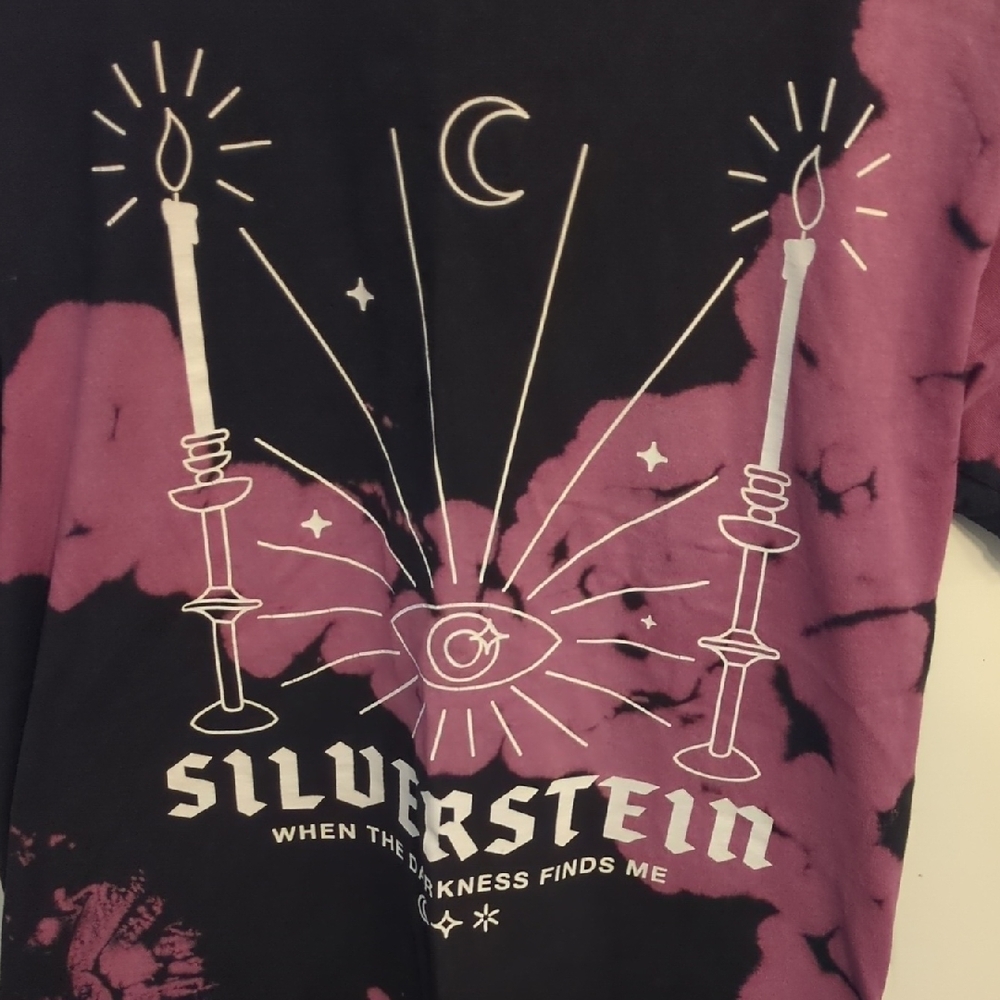 RARE Silverstein When The Darkness Finds Me Men's Tee